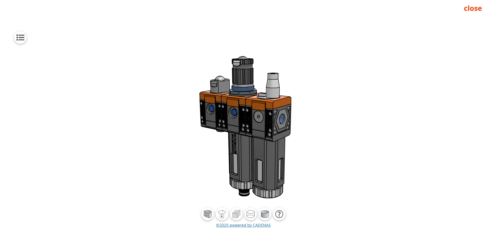 Produs 3D configurat cu configuratorul Syntesi